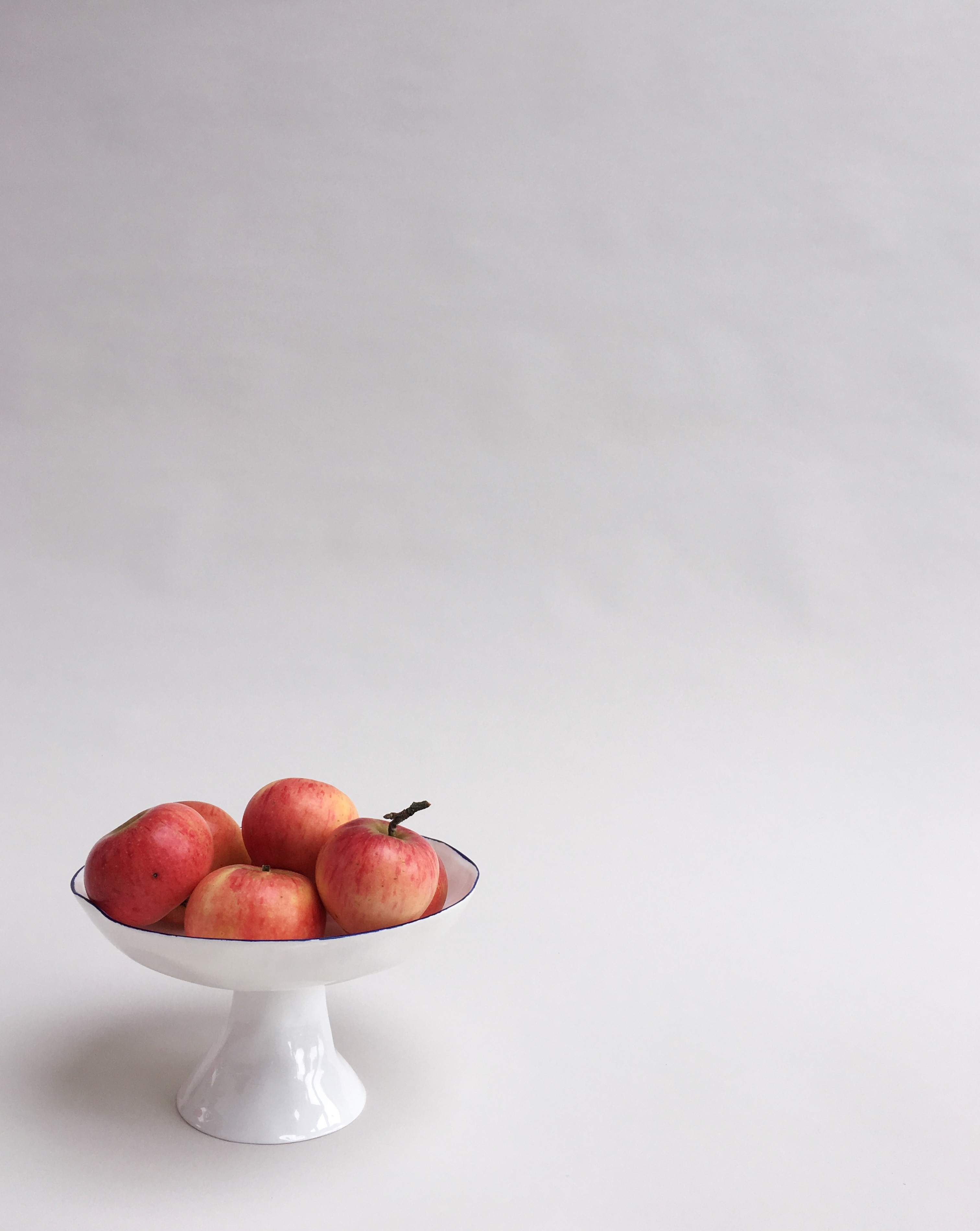 Bone China fruit bowl by Feldspar Studio
